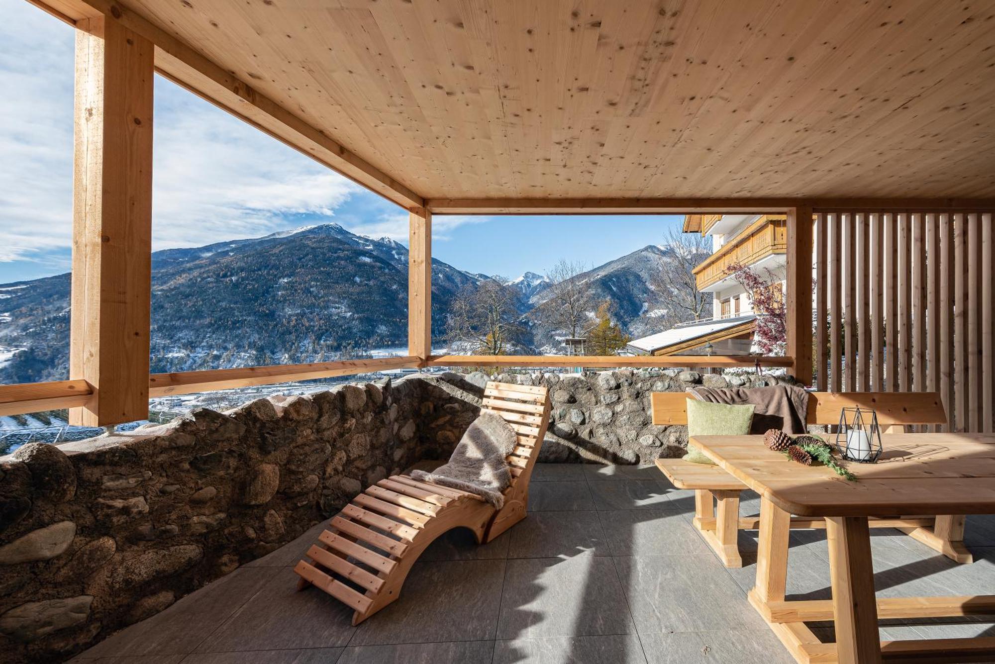 Trinnerhof- Hof Chalets Und Obsthof Mit Zimmer Natz-Schabs Ngoại thất bức ảnh