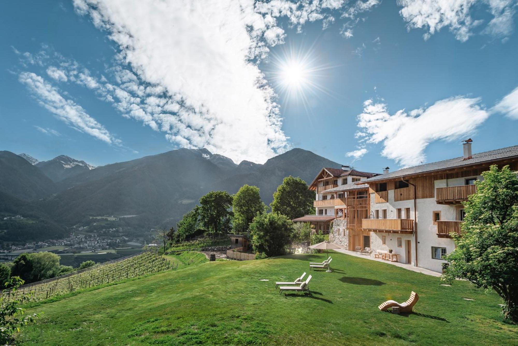 Trinnerhof- Hof Chalets Und Obsthof Mit Zimmer Natz-Schabs Ngoại thất bức ảnh